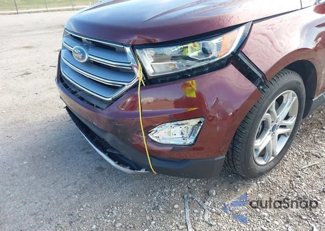 2016 Ford Edge Titanium z USA, uszkodzony, nr VIN 2FMPK3K8XGBC34504